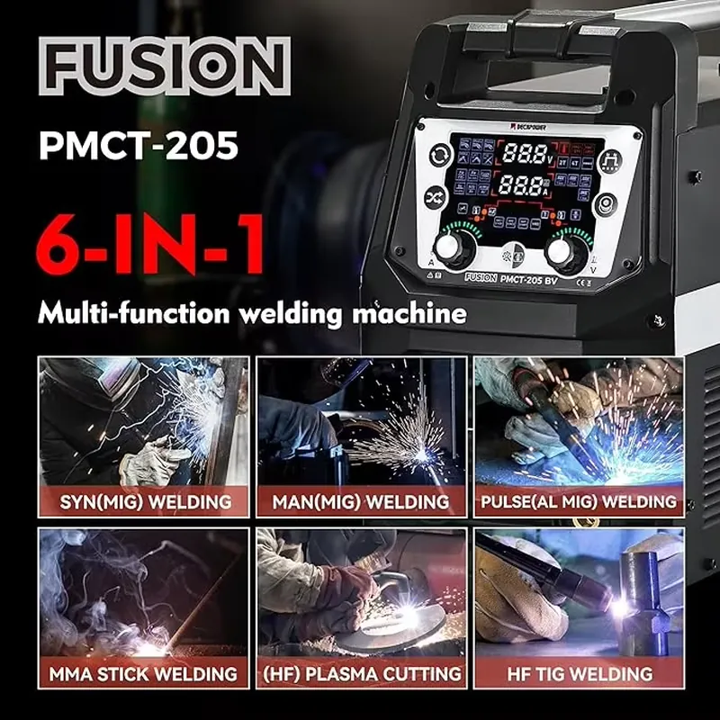 LEVIN FUSION PMCT-205 6-in-1 V - Tig Welder Machine ulasan dan harga