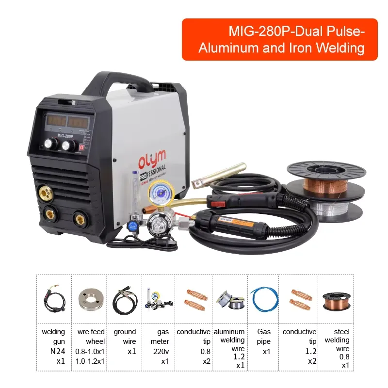 MIG 280 Pulse Inverter Welder  - Tig Welder Machine ulasan dan harga